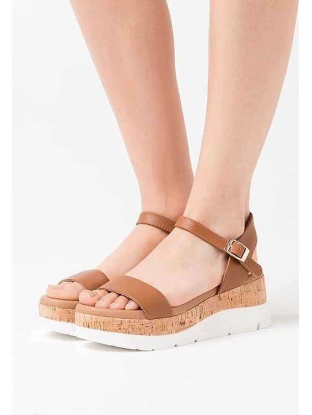 Steve Madden Roselita Sandals Cognac 8.5 ($89.95)